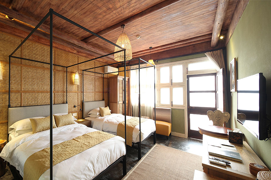 乌村豪华家庭房(三人)